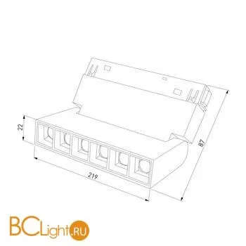 Трековый светильник Elektrostandard Slim Magnetic 85010/01 a057198 - Фото 2