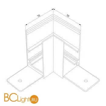 Коннектор шинопровода Elektrostandard Slim Magnetic 85090/00 a057205 - Фото 2