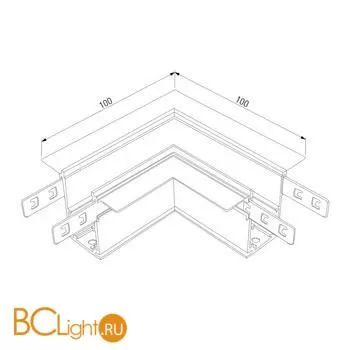 Коннектор шинопровода Elektrostandard Slim Magnetic 85093/00 a057208 - Фото 1