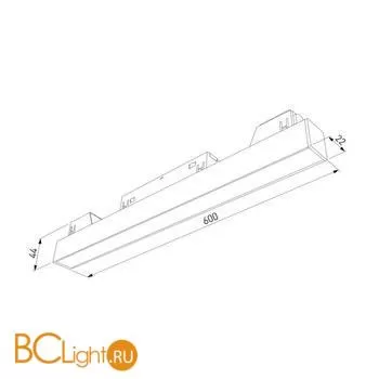 Трековый светильник Elektrostandard Slim Magnetic 85034/01 a062335 - Фото 1
