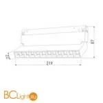 Трековый светильник Elektrostandard Slim Magnetic 85010/01 a059181 - Фото 1