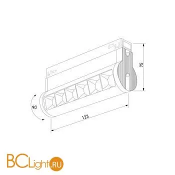 Трековый светильник Elektrostandard Slim Magnetic 85048/01 a062995 - Фото 2