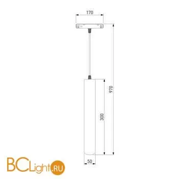 Трековый светильник Elektrostandard Slim Magnetic 85014/01 a059184 - Фото 3