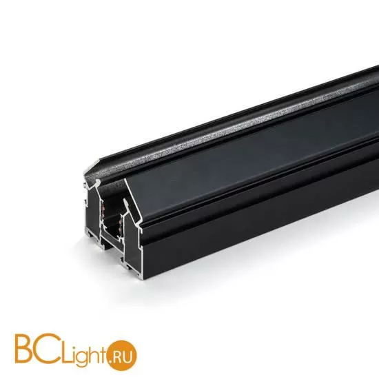 Шинопровод в натяжной потолок (черный) (2м) Elektrostandard Slim Magnetic 85123/00