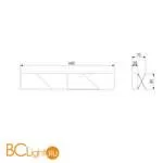 Настенный светильник Elektrostandard Snip 40116/LED Белый a058286 - Фото 3