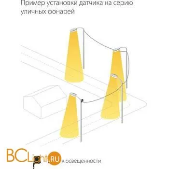 Датчик Elektrostandard SNS-L-07 белый a030063 - Фото 3