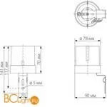 Датчик Elektrostandard SNS-L-07 белый a030063 - Фото 5