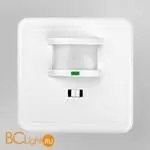 Инфракрасный датчик движения 9m 1-1,8m 800W IP20 160° SNS-M-01 белый a056578