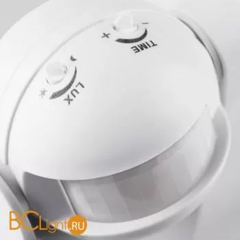 Инфракрасный датчик движения 12m 1,8-2,5m 1200W IP44 180° Elektrostandard SNS-M-08 белый a034065 - Фото 1