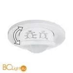 Инфракрасный датчик движения 8m 2,2-4m 800W IP20 360° Elektrostandard SNS-M-12 белый a041244 - Фото 2