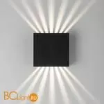 Уличный настенный светильник Elektrostandard Sole 35149/D черный a058892 - Фото 3