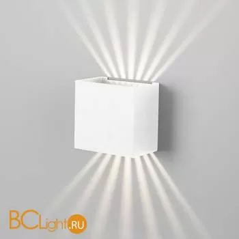 Уличный настенный светильник Elektrostandard Sole 35149/D белый a058899