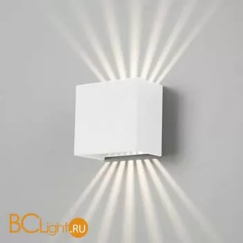 Уличный настенный светильник Elektrostandard Sole 35149/D белый a058899 - Фото 0