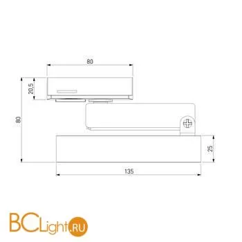 Трековый светильник Elektrostandard Spila 85079/01 a056374 - Фото 6