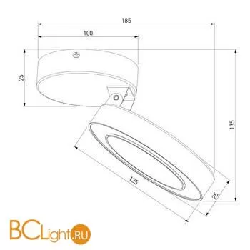 Спот Elektrostandard Spila 25105/LED a060166 - Фото 2