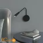 Настенный светильник Elektrostandard Stem 40120/LED черный a060540 - Фото 0