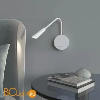 Настенный светильник Elektrostandard Stem 40120/LED белый a060541 - Фото 0