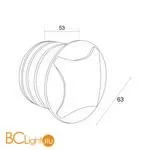 Подсветка для лестниц и дорожек Elektrostandard Step 3 MRL LED 1106 алюминий a050602 - Фото 3