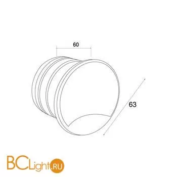 Подсветка для лестниц и дорожек Elektrostandard Step 3 MRL LED 1104 белый a049745 - Фото 5