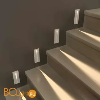 Встраиваемый светильник Elektrostandard Step 8 40108/LED белый a055591 - Фото 0