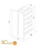 Встраиваемый светильник Elektrostandard Step 8 40108/LED черный a055592 - Фото 4