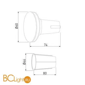 Встраиваемый светильник Elektrostandard Step MRL LED 1119 черный a058911 - Фото 2