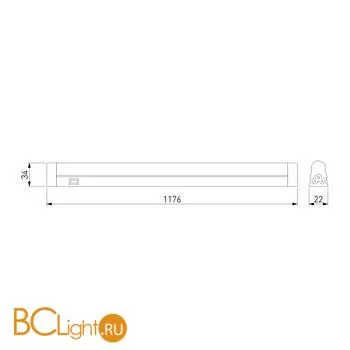 Потолочный светильник Elektrostandard Stick LST01 22W 50K a033737 - Фото 4