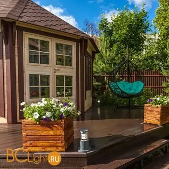 Садово-парковый фонарь Elektrostandard Strada 1508 TECHNO серый a035097 - Фото 5