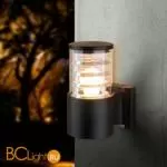 Уличный настенный светильник Elektrostandard Strada 1408 TECHNO черный a032622 - Фото 0