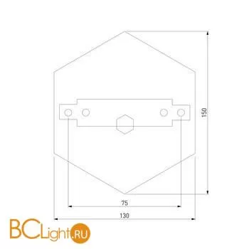 Фонарный столб Elektrostandard Talli GL 3002F a038485 - Фото 2