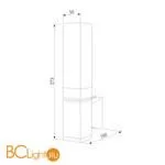 Бра Elektrostandard Techno 1534 TECHNO LED a052856 - Фото 2