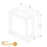 Уличный настенный светильник Elektrostandard Techno 1533 TECHNO LED a052253 - Фото 2