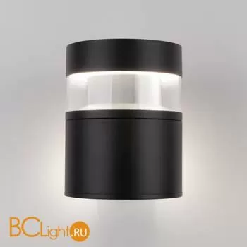 Уличный настенный светильник Elektrostandard Techno 1530 TECHNO LED черный a052244 - Фото 0