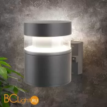 Уличный настенный светильник Elektrostandard Techno 1530 TECHNO LED серый a052247