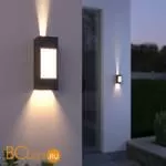 Уличный настенный светильник Elektrostandard Techno 1638 TECHNO LED серый a054930 - Фото 0