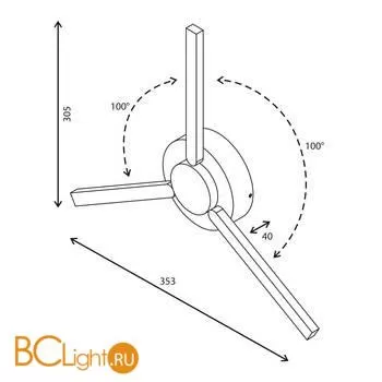 Уличный настенный светильник Elektrostandard Techno 1665 TECHNO LED a040501 - Фото 6