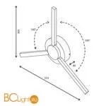 Уличный настенный светильник Elektrostandard Techno 1665 TECHNO LED a040501 - Фото 6