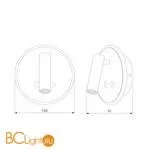 Бра Elektrostandard Tera MRL LED 1014 белый a043968 - Фото 5