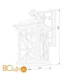 Бра Elektrostandard Tira GL 1005D a047192 - Фото 0