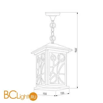 Уличный подвесной светильник Elektrostandard Tira GL 1005H a047195 - Фото 0