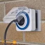 Розетка-таймер 16A x1 IP44 Белый TMH-M-2 a026135