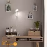 Настенный светильник Elektrostandard Tobi 40129/LED белый a064593 - Фото 1