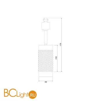 Трековый светильник Elektrostandard Tony MRL 1012 a048161 - Фото 2