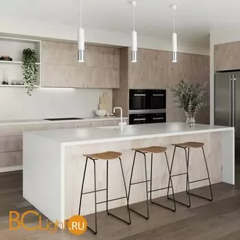 Подвесной светильник Elektrostandard Tony DLN108 GU10 белый/серебро a047739 - Фото 2