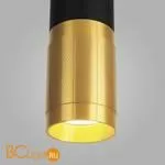 Подвесной светильник Elektrostandard Tony DLN108 GU10 черный/золото a047738 - Фото 1