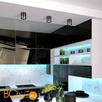 Спот Elektrostandard Topper new DLR021 9W 4200K Черный жемчуг a053054 - Фото 0