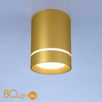 Потолочный светильник Elektrostandard Topper DLR021 9W 4200K золото матовый a049492