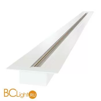 Встраиваемый однофазный шинопровод 1 метр белый (с вводом питания и заглушкой) Elektrostandard TRLM-1-100-WH a046195 - Фото 0