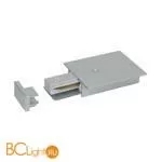 Ввод питания и заглушка торцевая для однофазного встраиваемого шинопровода (серебристый) Elektrostandard Track Rail Recessed TRPF-1-CH a050166