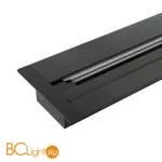 Встраиваемый однофазный шинопровод 1 метр черный (с вводом питания и заглушкой) Elektrostandard Track TRLM-1-100-BK a046194